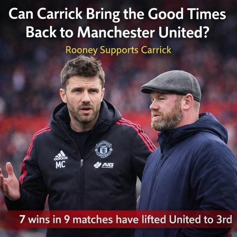 Carrick’s Winning Run Sparks Manchester United Revival