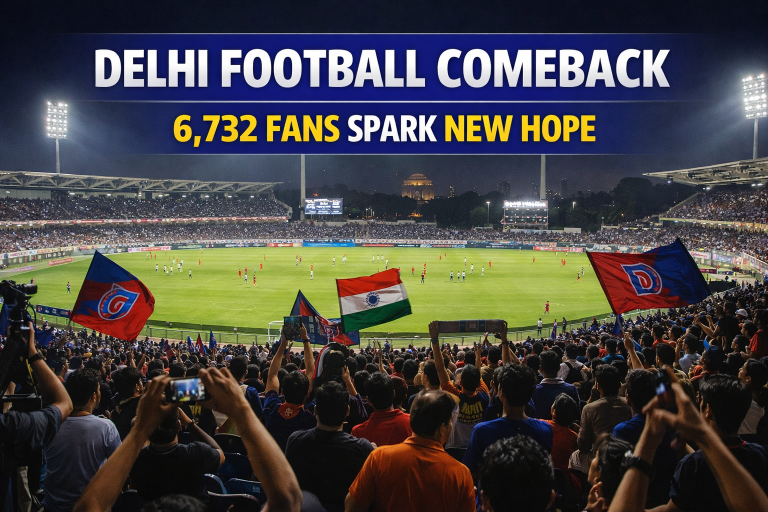 Delhi Football Comeback: 6,732 Fans Spark New Hope